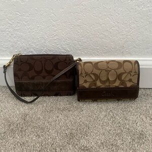 Coach wallet & wristlet